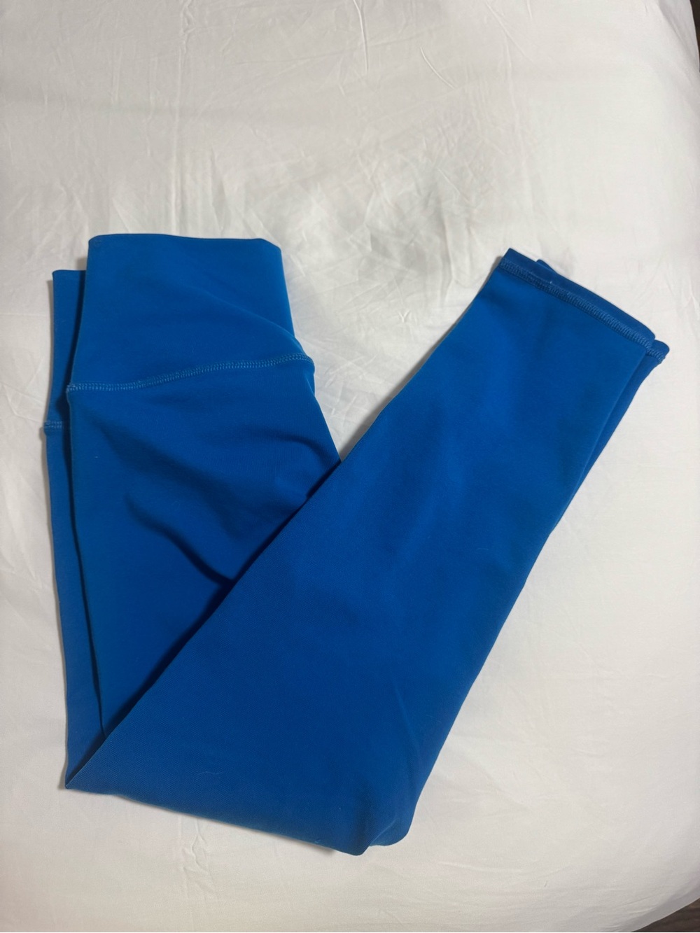 ALO Yoga Kids Leggings in Bright Blue